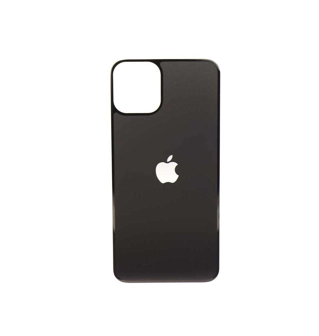 Back Glass Protector for Iphone (Black)
