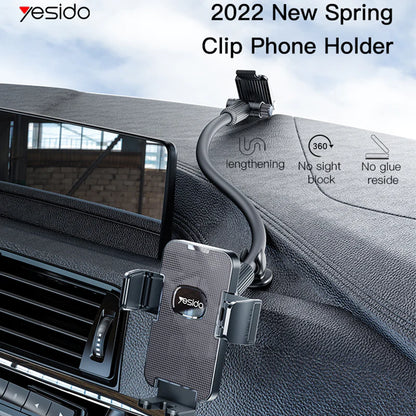 Yesido Car Holder Adjustable Windshield Smart Holder C137