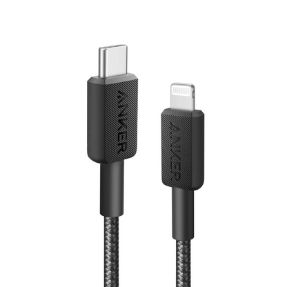 Anker 322 USB-C to Lightning Cable 0.9 m Braided