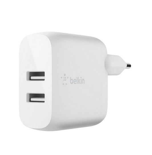 Belkin Dual USB-A Wall Charger 24 Watt