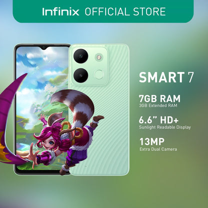 Infinix Smart 7 4+3-64 GB