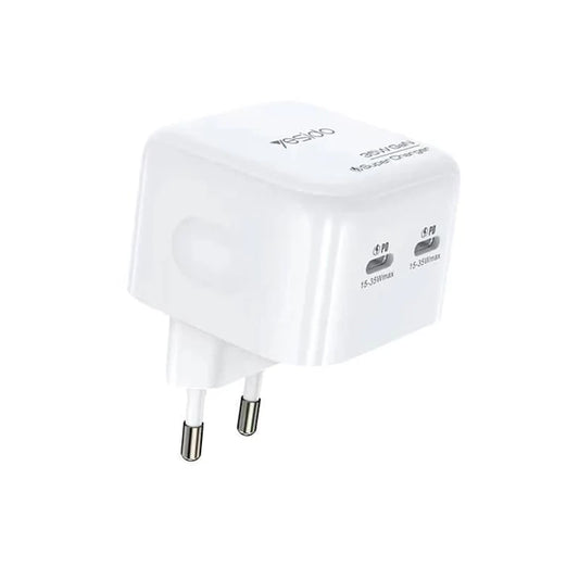 Yesido Charger 35 Watt Dual USB C YC38